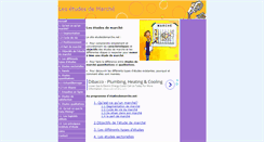 Desktop Screenshot of etudesdemarche.net